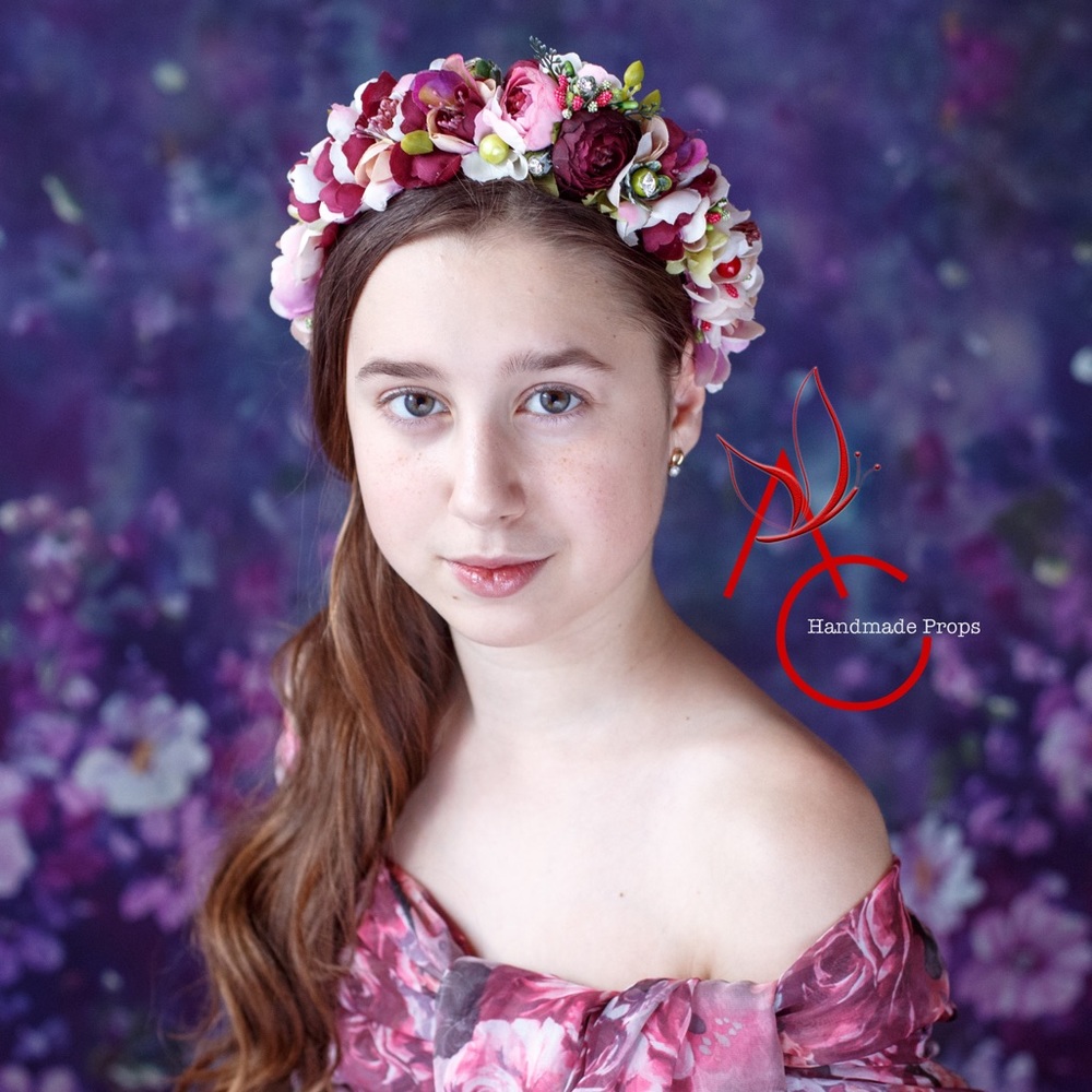 Flower Headband, photography props